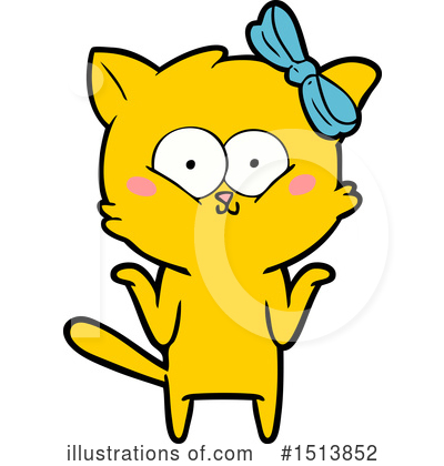 Royalty-Free (RF) Cat Clipart Illustration by lineartestpilot - Stock Sample #1513852