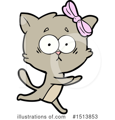 Royalty-Free (RF) Cat Clipart Illustration by lineartestpilot - Stock Sample #1513853