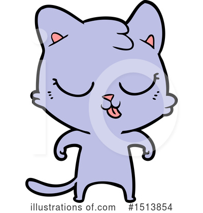 Royalty-Free (RF) Cat Clipart Illustration by lineartestpilot - Stock Sample #1513854
