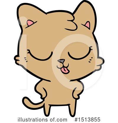 Royalty-Free (RF) Cat Clipart Illustration by lineartestpilot - Stock Sample #1513855