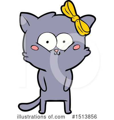 Royalty-Free (RF) Cat Clipart Illustration by lineartestpilot - Stock Sample #1513856