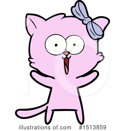 Royalty-Free (RF) Cat Clipart Illustration by lineartestpilot - Stock Sample #1513859