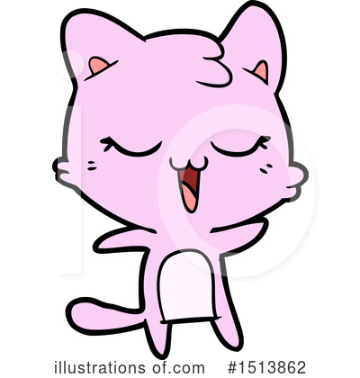 Royalty-Free (RF) Cat Clipart Illustration by lineartestpilot - Stock Sample #1513862