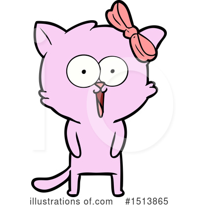 Royalty-Free (RF) Cat Clipart Illustration by lineartestpilot - Stock Sample #1513865