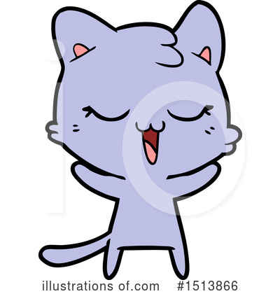 Royalty-Free (RF) Cat Clipart Illustration by lineartestpilot - Stock Sample #1513866