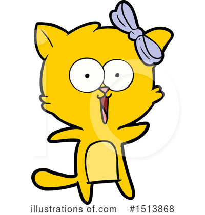 Royalty-Free (RF) Cat Clipart Illustration by lineartestpilot - Stock Sample #1513868