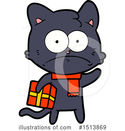 Royalty-Free (RF) Cat Clipart Illustration by lineartestpilot - Stock Sample #1513869