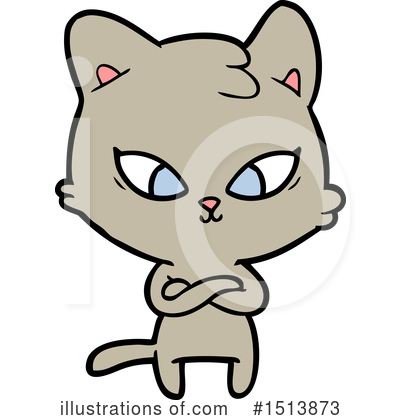 Royalty-Free (RF) Cat Clipart Illustration by lineartestpilot - Stock Sample #1513873