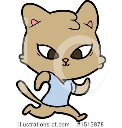 Royalty-Free (RF) Cat Clipart Illustration by lineartestpilot - Stock Sample #1513876