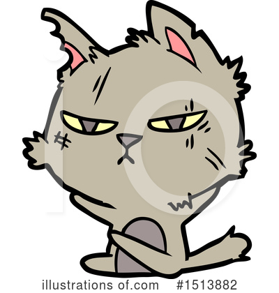 Royalty-Free (RF) Cat Clipart Illustration by lineartestpilot - Stock Sample #1513882