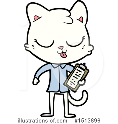 Royalty-Free (RF) Cat Clipart Illustration by lineartestpilot - Stock Sample #1513896
