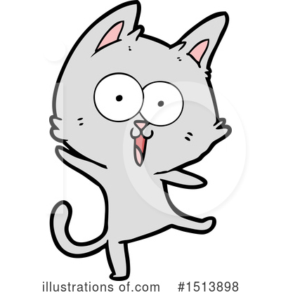 Royalty-Free (RF) Cat Clipart Illustration by lineartestpilot - Stock Sample #1513898