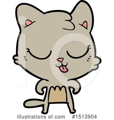 Royalty-Free (RF) Cat Clipart Illustration by lineartestpilot - Stock Sample #1513904