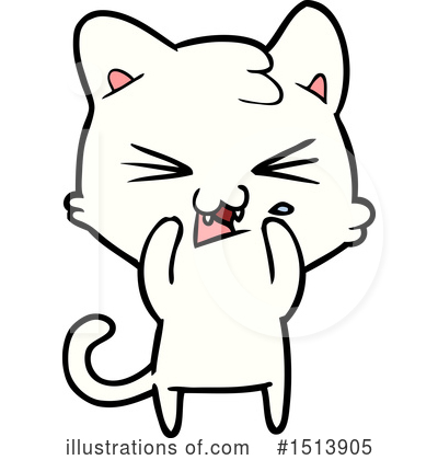 Royalty-Free (RF) Cat Clipart Illustration by lineartestpilot - Stock Sample #1513905
