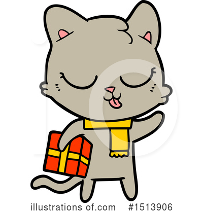 Royalty-Free (RF) Cat Clipart Illustration by lineartestpilot - Stock Sample #1513906