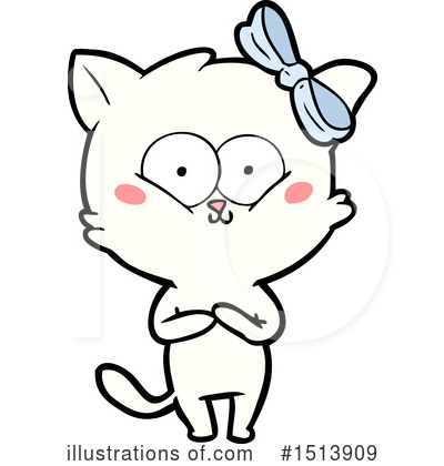 Royalty-Free (RF) Cat Clipart Illustration by lineartestpilot - Stock Sample #1513909