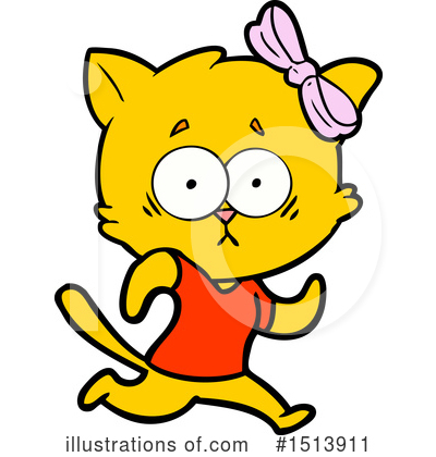 Royalty-Free (RF) Cat Clipart Illustration by lineartestpilot - Stock Sample #1513911