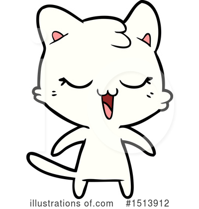 Royalty-Free (RF) Cat Clipart Illustration by lineartestpilot - Stock Sample #1513912