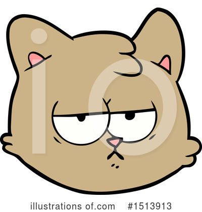 Royalty-Free (RF) Cat Clipart Illustration by lineartestpilot - Stock Sample #1513913