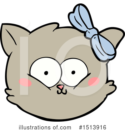 Royalty-Free (RF) Cat Clipart Illustration by lineartestpilot - Stock Sample #1513916