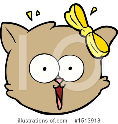 Royalty-Free (RF) Cat Clipart Illustration by lineartestpilot - Stock Sample #1513918