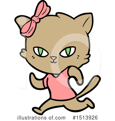 Royalty-Free (RF) Cat Clipart Illustration by lineartestpilot - Stock Sample #1513926