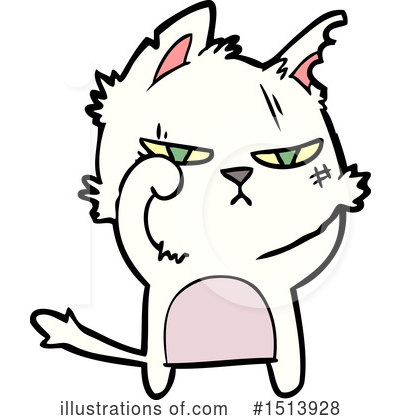 Royalty-Free (RF) Cat Clipart Illustration by lineartestpilot - Stock Sample #1513928