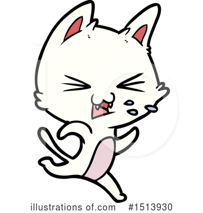 Royalty-Free (RF) Cat Clipart Illustration by lineartestpilot - Stock Sample #1513930
