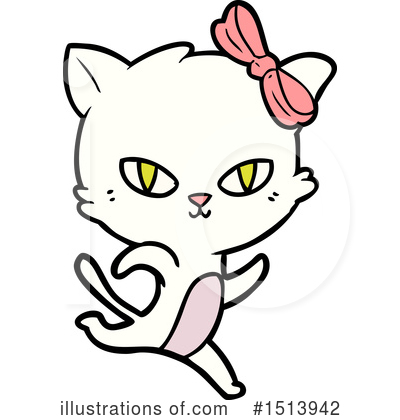 Royalty-Free (RF) Cat Clipart Illustration by lineartestpilot - Stock Sample #1513942