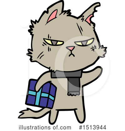 Royalty-Free (RF) Cat Clipart Illustration by lineartestpilot - Stock Sample #1513944