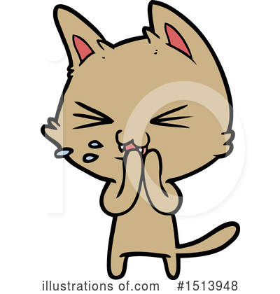 Royalty-Free (RF) Cat Clipart Illustration by lineartestpilot - Stock Sample #1513948
