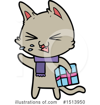 Royalty-Free (RF) Cat Clipart Illustration by lineartestpilot - Stock Sample #1513950