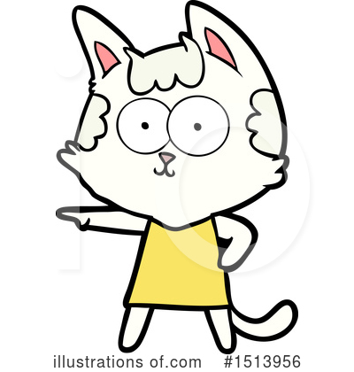 Royalty-Free (RF) Cat Clipart Illustration by lineartestpilot - Stock Sample #1513956