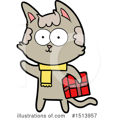 Royalty-Free (RF) Cat Clipart Illustration by lineartestpilot - Stock Sample #1513957