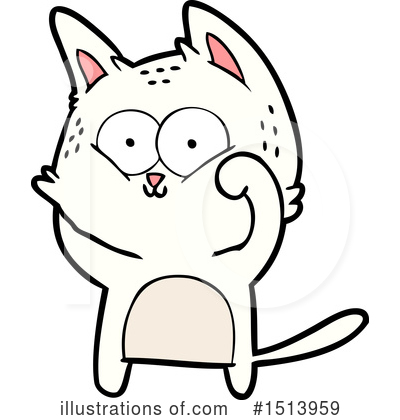 Royalty-Free (RF) Cat Clipart Illustration by lineartestpilot - Stock Sample #1513959