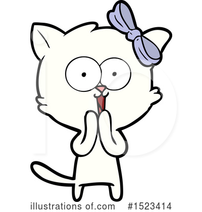 Royalty-Free (RF) Cat Clipart Illustration by lineartestpilot - Stock Sample #1523414