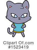 Cat Clipart #1523419 by lineartestpilot