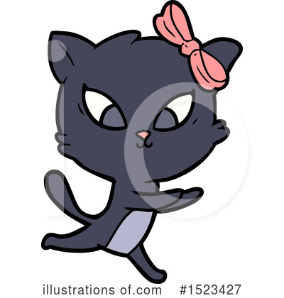 Royalty-Free (RF) Cat Clipart Illustration by lineartestpilot - Stock Sample #1523427