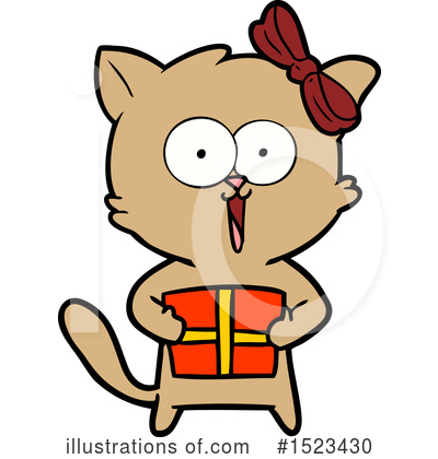 Royalty-Free (RF) Cat Clipart Illustration by lineartestpilot - Stock Sample #1523430