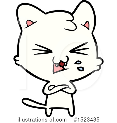 Royalty-Free (RF) Cat Clipart Illustration by lineartestpilot - Stock Sample #1523435