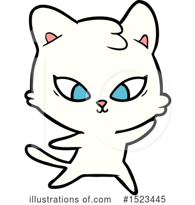 Royalty-Free (RF) Cat Clipart Illustration by lineartestpilot - Stock Sample #1523445