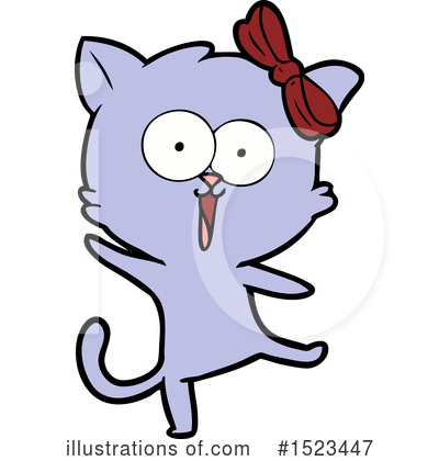 Royalty-Free (RF) Cat Clipart Illustration by lineartestpilot - Stock Sample #1523447