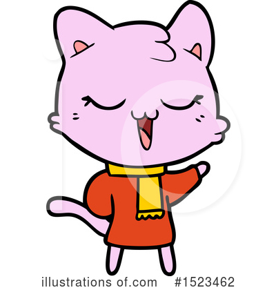 Royalty-Free (RF) Cat Clipart Illustration by lineartestpilot - Stock Sample #1523462