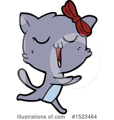 Royalty-Free (RF) Cat Clipart Illustration by lineartestpilot - Stock Sample #1523464
