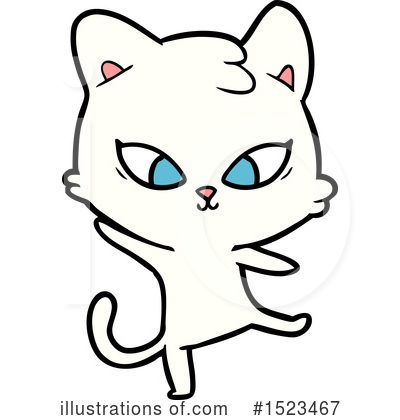 Royalty-Free (RF) Cat Clipart Illustration by lineartestpilot - Stock Sample #1523467
