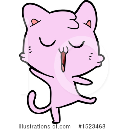 Royalty-Free (RF) Cat Clipart Illustration by lineartestpilot - Stock Sample #1523468