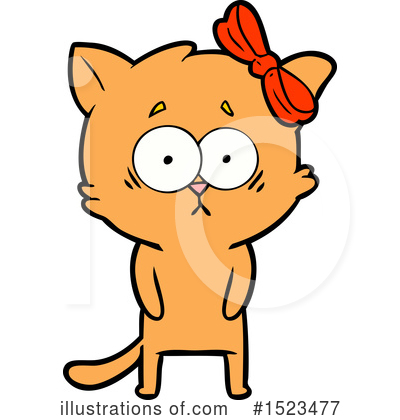 Royalty-Free (RF) Cat Clipart Illustration by lineartestpilot - Stock Sample #1523477
