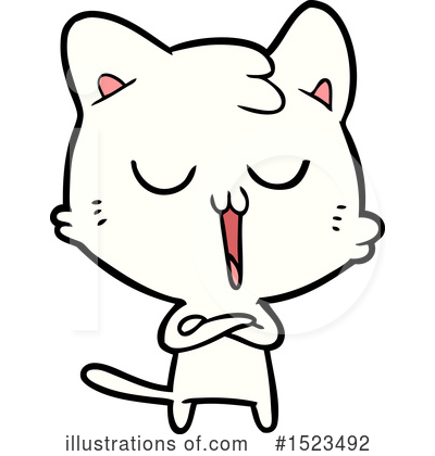 Royalty-Free (RF) Cat Clipart Illustration by lineartestpilot - Stock Sample #1523492