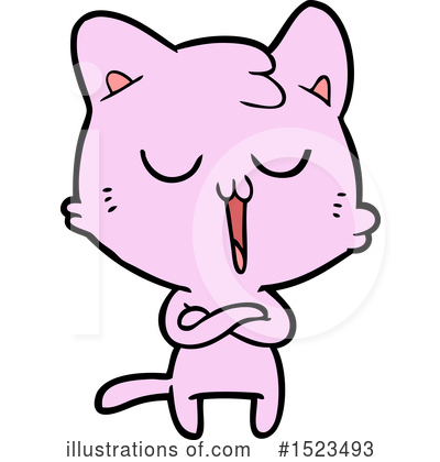 Royalty-Free (RF) Cat Clipart Illustration by lineartestpilot - Stock Sample #1523493