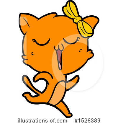 Royalty-Free (RF) Cat Clipart Illustration by lineartestpilot - Stock Sample #1526389